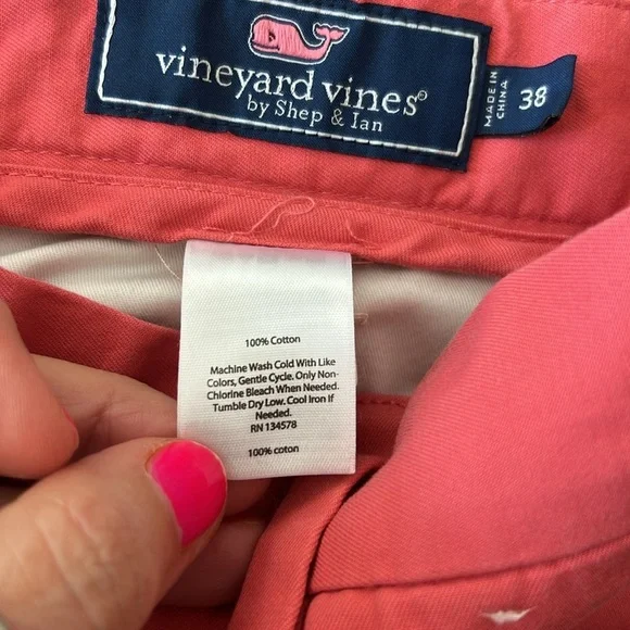 Vineyard Vines Men's Salmon Breaker Shorts Size 38 - Picture 5 of 5